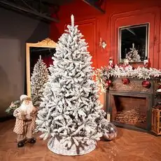 Opal Pine Snow-Covred Christmas Tree 210 CM - დათოვლილი ნაძვის ხე