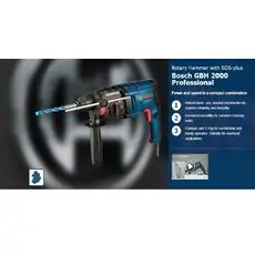 პერფერატორი BOSCH GBH 2000