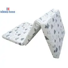 KikkaBoo-ს დასაკეცი ბამბუკის მატრასი Fluffy Clouds