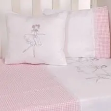 Cangaroo-ს საბავშვო თეთრეულის ნაკრები SLEEPING SET 3PCS BALLERINA
