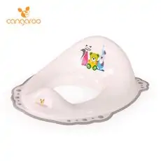 Cangaroo-ს უნიტაზის საბავშვო ადაპტორი Non-slip toilet adaptor 5337 White+Gray