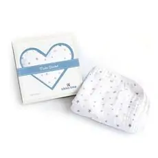 KikkaBoo-ს ახალშობილის გასახვევი Muslin blanket 3 layered