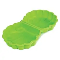 Paradiso Toys-ს ქვიშაში სათამაშო ნიჟარა SANDPIT / PADDLING POOL SHELL (SEt of 2) GREEN 02221