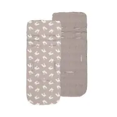 KikkaBoo-ს ეტლში ჩასაფენი მატრასი Memory foam stroller liner Rabbits
