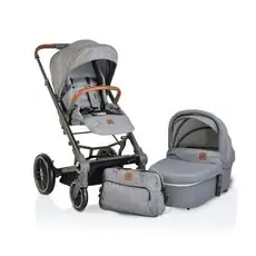 Cangaroo-ს ეტლის კომპლექტი Icon 3x1 Grey