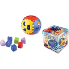 Ucar Toys-ის სათამაშო კონსტრუქტორი ბურთი 80 UCARTOYS TOMBUL SHAPE SORTER BALL