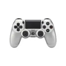 კონსოლის კონტროლერი Sony DualShock 4 Wireless Controller - Silver (PS4)