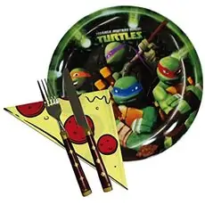 United Labels AG საბავშვო ჭურჭლის ნაკრები Turtle pizzaset 0118489
