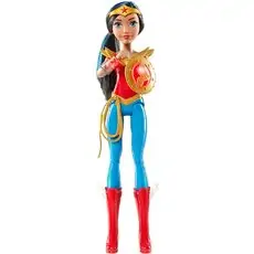 DMM28 D/C Super Hero Girls 12"Power action Mattel-ის სუპერგმირი თოჯინა