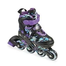 Byox-ის როლიკები SKATES 2 in 1 ZAX PURPLE (34-37)
