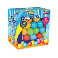Pilsan-ის ფერადი ბურთების ნაკრები 06 400 PLAY POOL BALLS