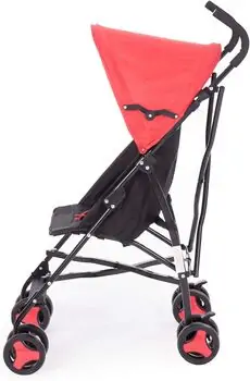 KikkaBoo Pushchair Sunny Red - საბავშვო ეტლი, 3 image