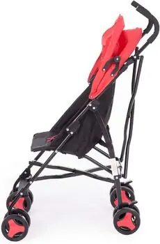 KikkaBoo Pushchair Sunny Red - საბავშვო ეტლი, 4 image
