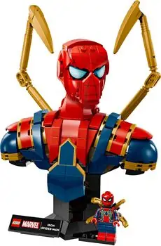 Lego Super Heroes 76326 Iron Spider-Man Bust, 2 image