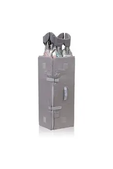 Graco CONTOUR ELECTRA PATCHWORK GREY ორ დონიანი საწოლ-მანეჟი, 6 image