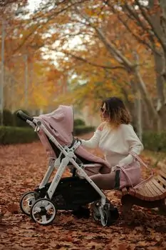 KikkaBoo UGO Melange Beige 4in1 საბავშვო ეტლის კომპლექტი, 17 image