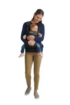 Graco CRADLE ME 4IN1 CARRIER ONYX BLACK ახალშობილის კენგურუ, 4 image