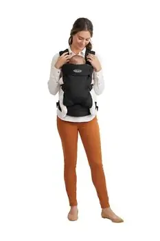 Graco CRADLE ME 4IN1 CARRIER ONYX BLACK ახალშობილის კენგურუ, 2 image