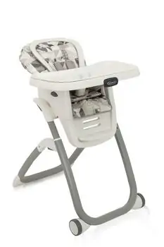 Graco DUODINER DLX 6IN1 PATCHWORK GREY საკვები სკამ-მაგიდა