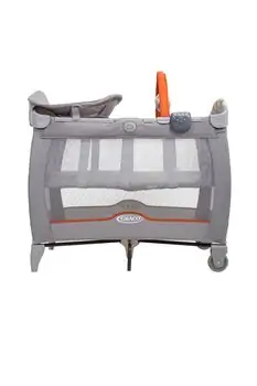 Graco CONTOUR ELECTRA ADORABLE ორ დონიანი საწოლ-მანეჟი, 3 image