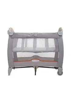 Graco CONTOUR ELECTRA ADORABLE ორ დონიანი საწოლ-მანეჟი, 4 image