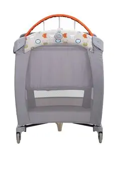 Graco CONTOUR ELECTRA ADORABLE ორ დონიანი საწოლ-მანეჟი, 6 image