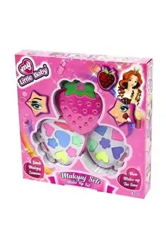 საბავშვო მაკიაჟის ნაკრები STRAWBERRY DOUBLE MAKEUP 2 PCS SET, 5 image