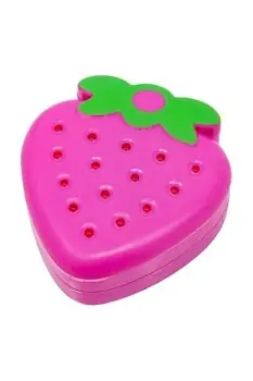 საბავშვო მაკიაჟის ნაკრები STRAWBERRY DOUBLE MAKEUP 2 PCS SET, 4 image