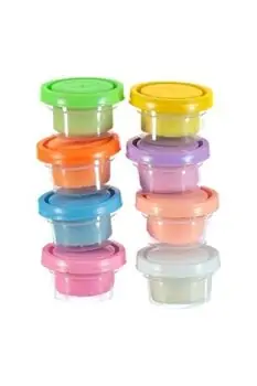 Dede 03296 ART CRAFT 8 PCS TUBE DOUGH SET საბავშვო პლასტელინის ნაკრები, 2 image