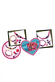 Dede BARBIE BEAD SET (CARRYBAG) აქსესუარების გასაკეთებელი ნაკრები 03179, 2 image