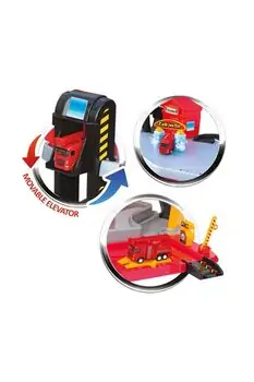 Dede 03345 3 LEVEL FIRE STATION GARAGE SET სათამაშო ტრასა, 10 image