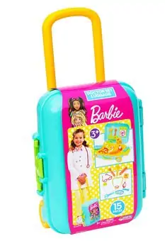 Dede 03480 BARBIE DOCTOR SET LUGGAGE სათამაშო საექიმო ნაკრები, 3 image