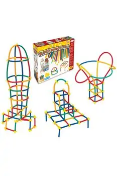 Dede 03462 SUPER BAMBOO STICKS 300 PCS კონსტრუქტორი ჯოხები