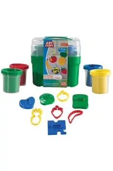 Dede 03492 ART CRAFT MODELING DOUGH BOX - FOOD საბავშვო პლასტელინების ნაკრები, 2 image