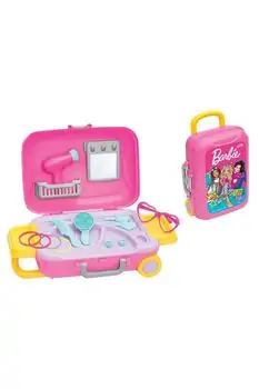 Dede 03486 BARBIE BEAUTY SET LUGGAGE საბავშვო ტრილიაჟი, 4 image