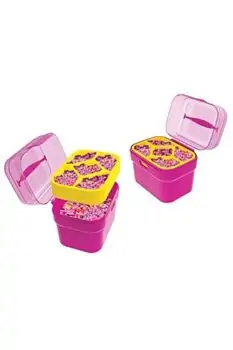 Dede BARBIE BEAD SET WITH BASKET აქსესუარების გასაკეთებელი ნაკრები 03659, 4 image