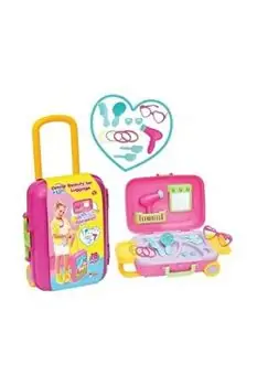Dede 03485 CANDY&KEN BEAUTY SET LUGGAGE საბავშვო ტრილიაჟი, 2 image