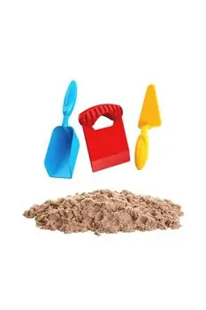 Dede ART CRAFT NATURAL 1000 GR ACCESSORIES MODELING PLAY SAND კინეტიკური ქვიშის ნაკრები 03690, 3 image