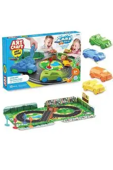 Dede ART CRAFT CARS SET MODELLING SAND 750 GR კინეტიკური ქვიშის ნაკრები 03463, 3 image