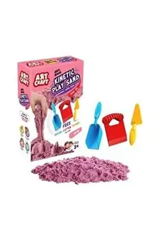 Dede ART CRAFT PINK 1000 GR ACCESSORIES MODELING PLAY SAND კინეტიკური ქვიშის ნაკრები 03693, 4 image