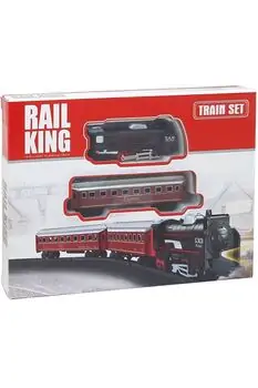 Rail king train set საბავშვო სათამაშო მატარებელი, 5 image