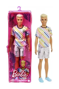 Barbie Ken Fashionistas Doll GRB90 თოჯინა მოდის სამყაროდან