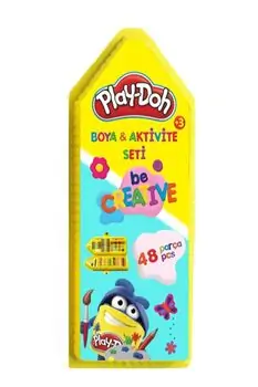 Play-Doh 48 Pieces Stationery - Paint and Activity Set ST006 - სახატავი საღებავებისა და ფანქრების ნაკრები, 2 image