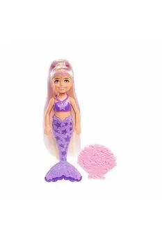 Barbie Color Reveal Mermaid Chelsea MTL-HDN75 ბარბის თოჯინა ფერის ტრანსფორმაციით, 4 image