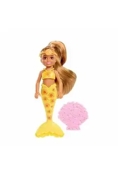 Barbie Color Reveal Mermaid Chelsea MTL-HDN75 ბარბის თოჯინა ფერის ტრანსფორმაციით, 7 image
