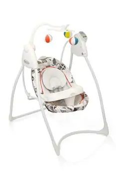 Graco LOVIN HUG PATCHWORK GREY ახალშობილის ელექტრო შეზლონგი