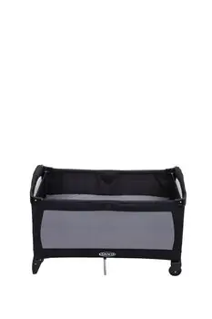 Graco PLAYARD ROLL A BED BLACK GREY ორ დონიანი საწოლ-მანეჟი, 6 image