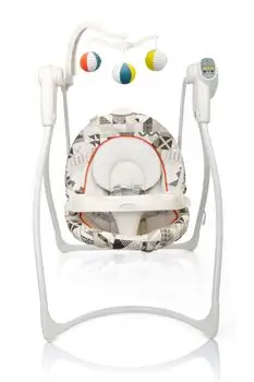 Graco LOVIN HUG PATCHWORK GREY ახალშობილის ელექტრო შეზლონგი, 2 image