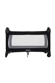 Graco PLAYARD ROLL A BED BLACK GREY ორ დონიანი საწოლ-მანეჟი, 3 image