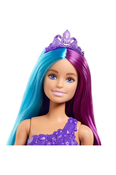 Barbie Dreamtopia Long Hair Doll GFT39 ბარბის თოჯინა გვირგვინით და აქსესუარებით, 7 image